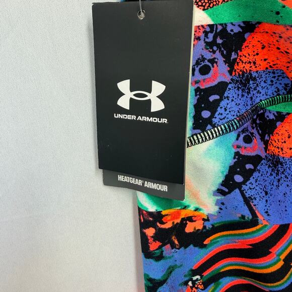 Under armour women’s high-rise ankle length leggings, multicolor size medium - Picture 3 of 4